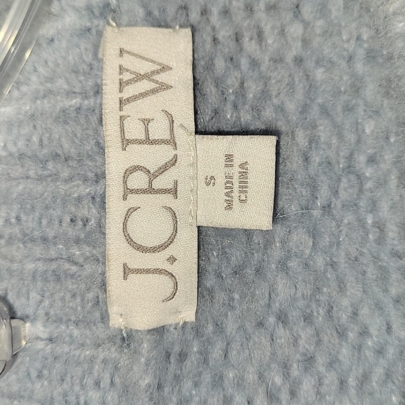J. CREW Sweater in brushed Italian yarn, Blue, S, GUC - Picture 6 of 10